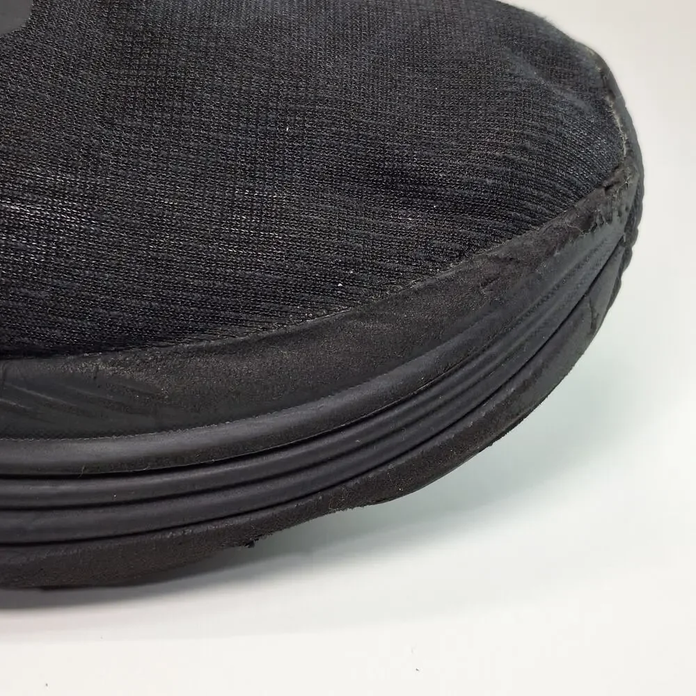 Hoka One One Gaviota 5 Wide Mens 11.5 2E Triple Black 1134234 BBLC Running Shoes